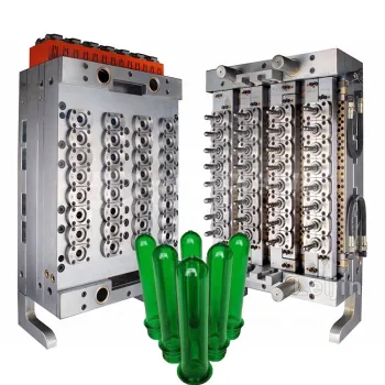 32 Cavity Self Lock Pin Valve Gate PET PP Plastic Beverage Bottle Preform Mould