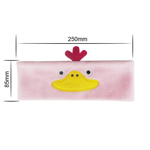 Cartoon Duck Pink Anime Wired Earphone Sleep Hörlurar