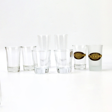 Factory Direct Custom Logo 50ml Clear Shot Glass Set Promotion & 15oz Sublimation Shot Glass Offers