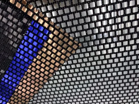 High Quality Spangle Mesh Fabric