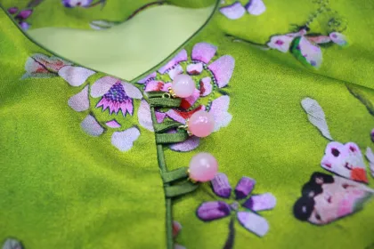 Chic Kelly Green Women`s Sleeveless Vest