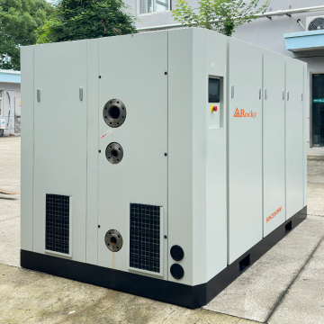 Harga Pabrik 250 KW 350 HP Industri Pendingin Air Sekrup Kompresor Udara