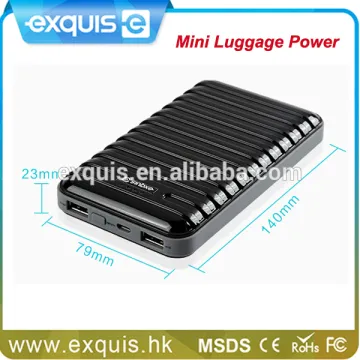 Factory Wholesale High Capacity 20000mah Mini Luggage Mobile Power Bank For Smartphone