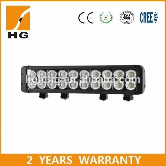 HG-8627-200 dual row Color Temperature 6000K 17.2 inch 200W LED car light bar