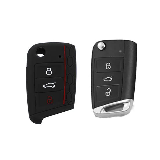 Colorful Customized car key case for vw