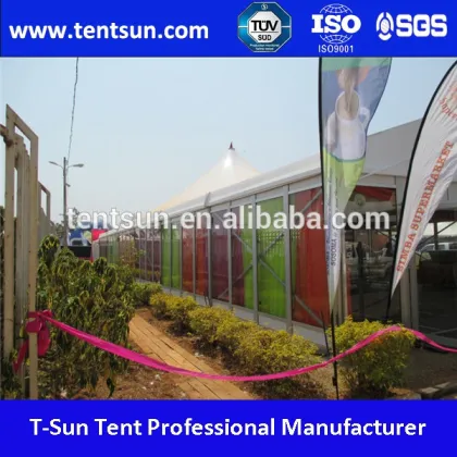 GuangZhou T-SUN big ridge tent with peak for sale
