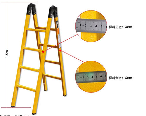 China supplier high quality safe grp insulation ladders