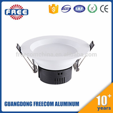 Die-casting Dimmable Aluminum 3W 5W 7W 9W 12W 15W 18W led downlight recessed SMD down light housing