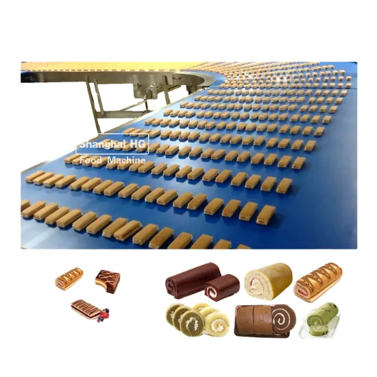 Full Automatic Cake Machinery and Industry Equipment for Gas Oven Cake Production