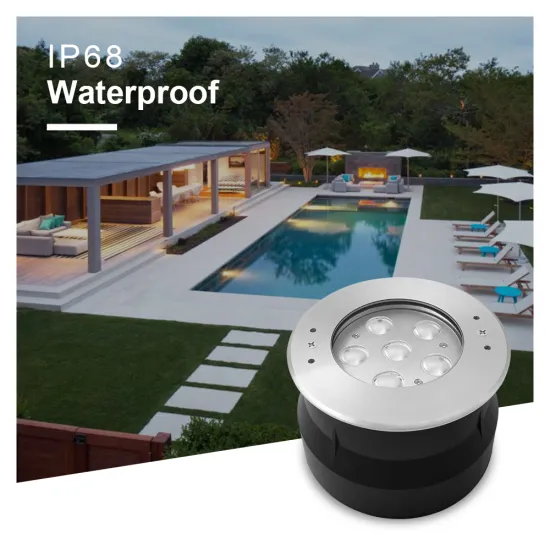 IP68 Recessed Stainless Steel LED Pool Light 3000K/6000K with Back Box