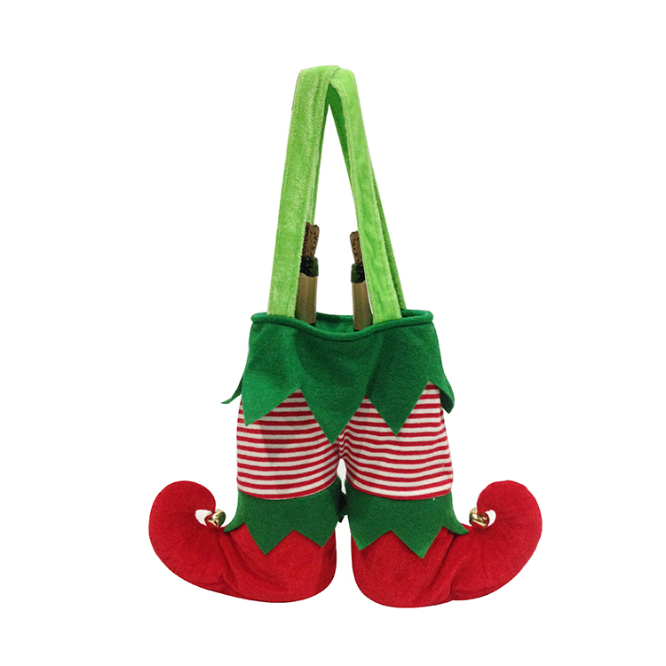 Christmas Magic Elf Wine Bottle Bag