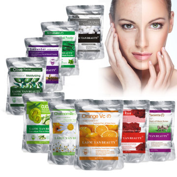 OEM Private Label Natural Skin Care Face Mask: Pemutih Kolagen Rose Anti-Penuaan Hidrating Peel-Off Mask