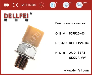 Fuel Rail Pressure Sensor 55PP26-03 for AUDI,SEAT,SKODA,VW
