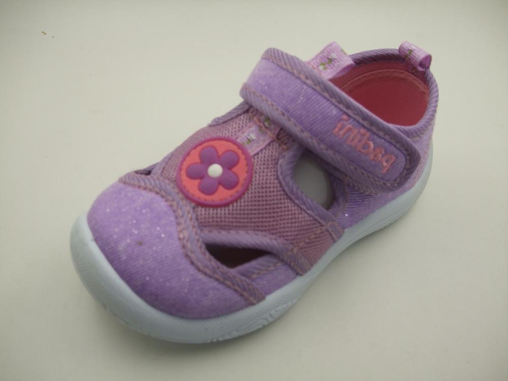 girl shoe walking canvas flower shoe