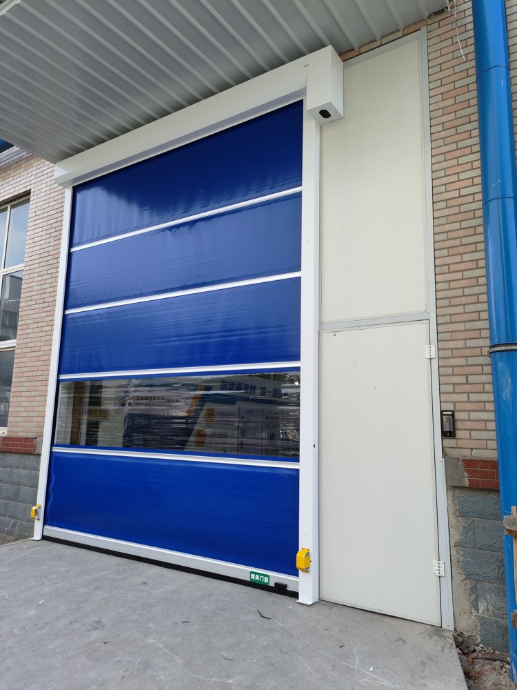 PVC fabric high speed rolling doors-3