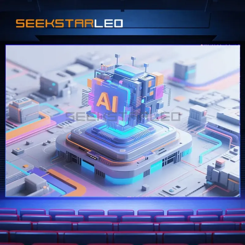 Indoor COB Full Color LED Screen for Fast Installation in Meeting Rooms