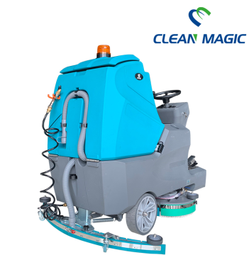Supermarket cleaning floor washing dryer