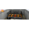 Gymnastic Football Trampoline Area