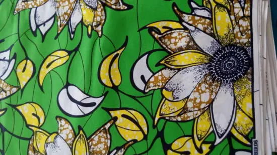 Printed Fabric Prints Cotton Imitation Wax Fabric