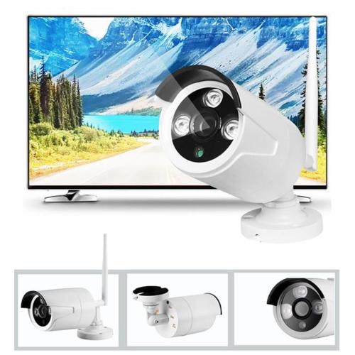 4CH 1.3/2.0MP Wifi NVR Kits with 12" Monitor