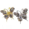 Labradorite Butterfly Decoration Healing Crystal Chip Beads Ornament Home Decor Gifts