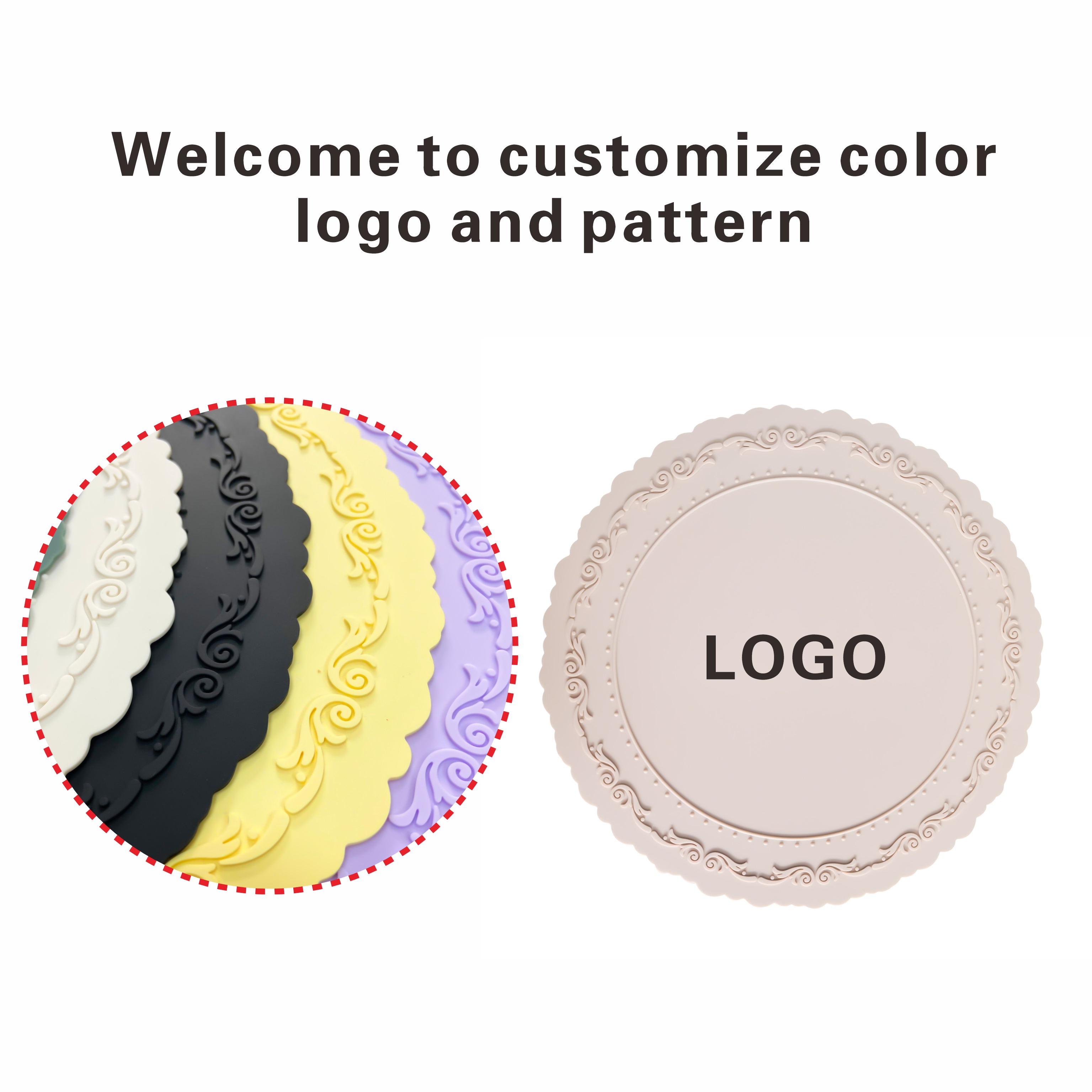 silicone cup mat MFZ-I013