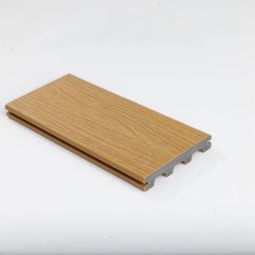 Embossed Wood Grain Interlocking Composite Deck Plank