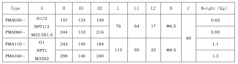 PMA INLINE FILTER