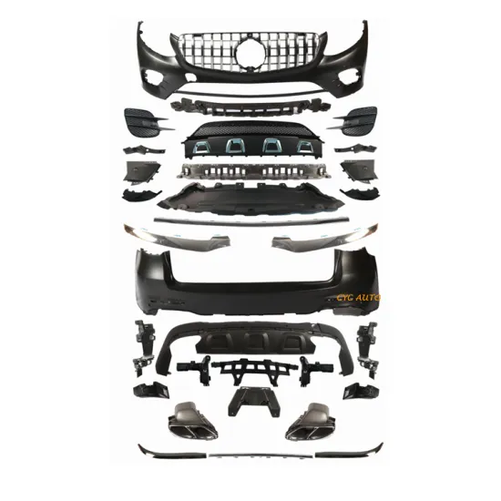 GLC43 Facelift Bumper Bodykit Auto Parts Upgrade for Mercedes X253 (2015-2016-2019)