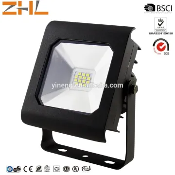 Diamond series black body Slim 10W Driveless SMD LED flood light LED 200-240V waterproof Outdoor lighting TUV CE