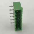 5.08mm الملعب 90 درجة كتلة طرفية PCB الذكور