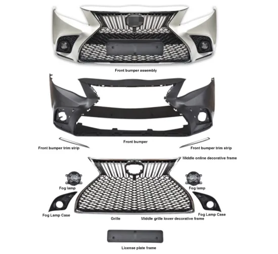 Mengxiang Body Kits Front Bumper for Camry 07-11