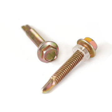 Hex washer head self drilling screw high quality