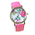 Ladies leather belt fashion quartz watch