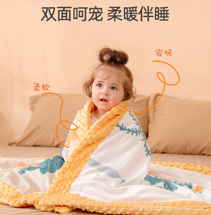 100% Polyester AB Side Double Side Printed Blanket