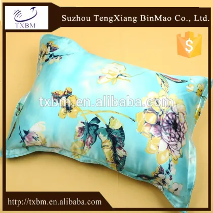 China Supplier Customize 100%silk pillow case /pillow cover