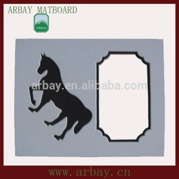 High quality Photo frame matboard for decoration Wooden frame
