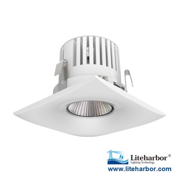 3 Inch 12W COB LED Square Trim Downlight