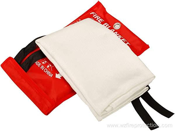 100% Fiberglass fire blanket /anti fire blanket