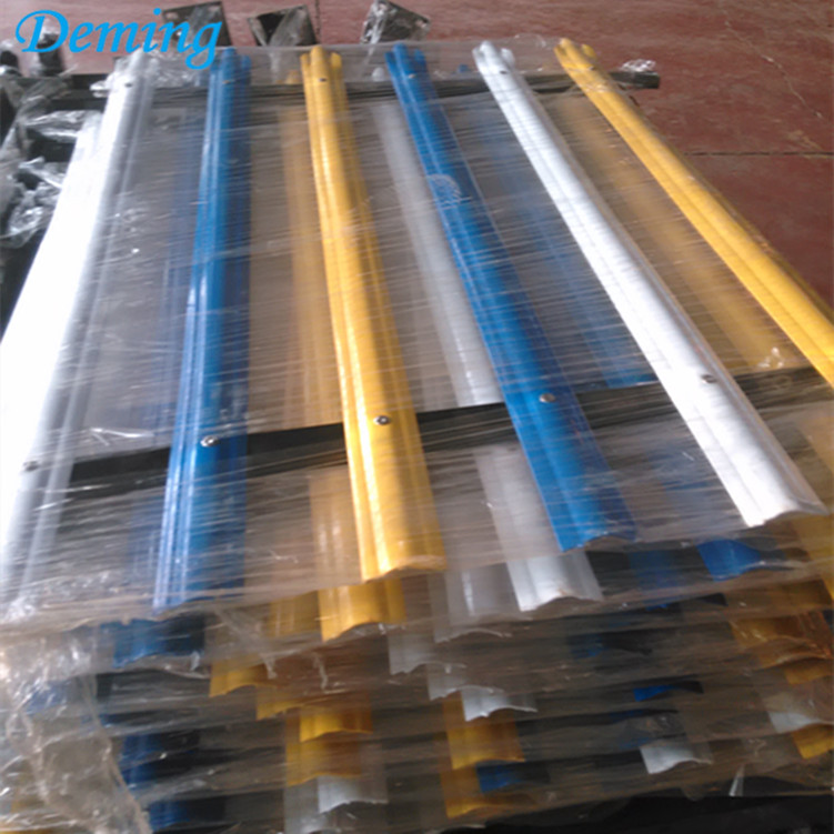 PVC Coated High Security Colorful Steel Palisade Fence