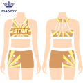 Goedkeap strappy Back Cheer Praktyk wear