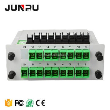 Cassette Plc 1X16 Fiber Optic PLC Splitter with SC APC