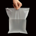 Frosted Biodegradable Zip Lock Self Sealing Bag