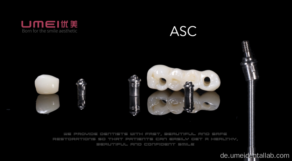 Titanium -benutzerdefiniertes Implantat Abutment