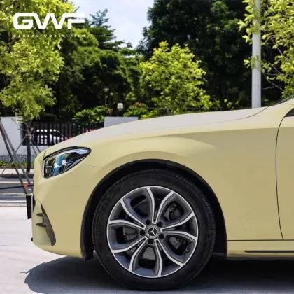 Matte Desert Yellow color ppf