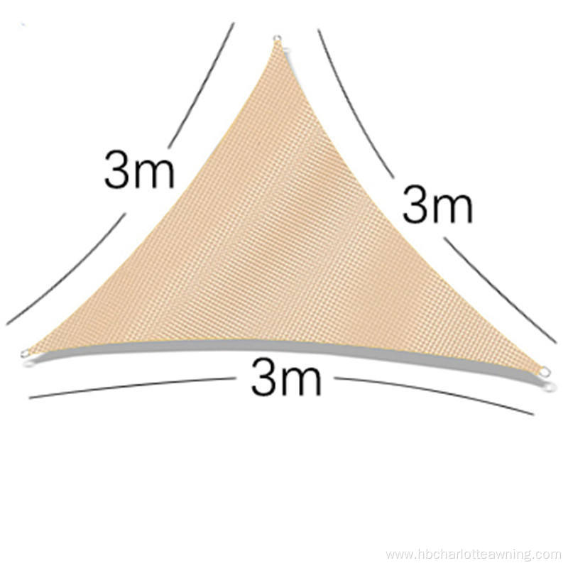 Triangle SunShade Waterproof Garden Outdoor Sunshade Cloth