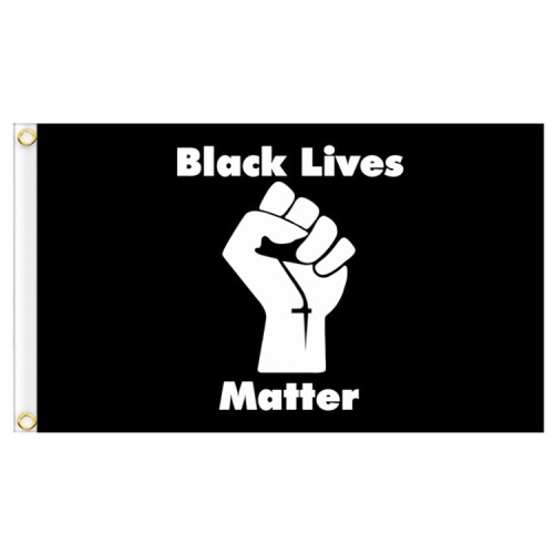 Custom Design Banner Black Lives Matter Flag