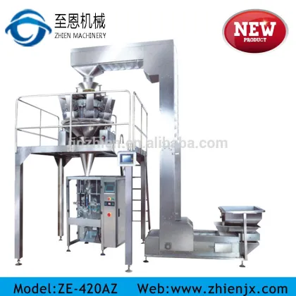 Dried fruit packaging machine/vertical packing machine/automatic weighing packing machine