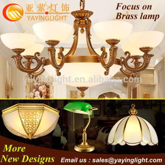 Fancy Copper Hotel Fashion Design Glass Large Hotel Chandelider Ceiling Lighting,New High Quality Ceiling lighting