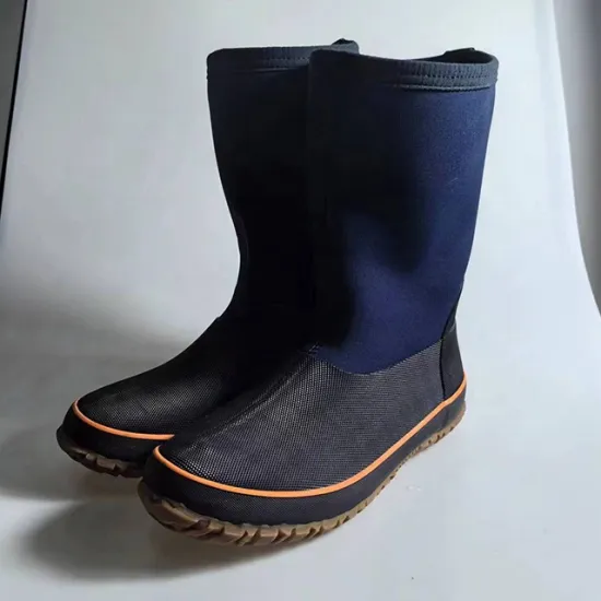 Soft Soled Rubber Neoprene Rain Boots for Men and Women - Rice Planting Paddy Shoes